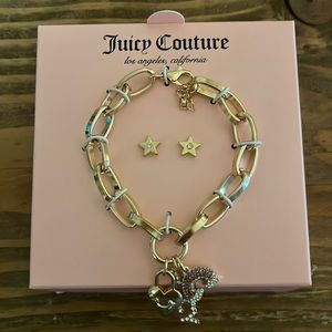 Juicy Couture Bracelet and Earring Set 💕